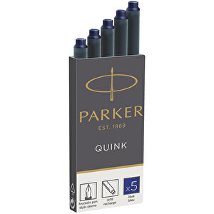 Parker Pk Quink Kartuş Mavi Renk 5'li Paket buyuk 1
