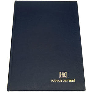 Ulaş Karar Defteri 72 Yaprak 24 cm x 34 cm