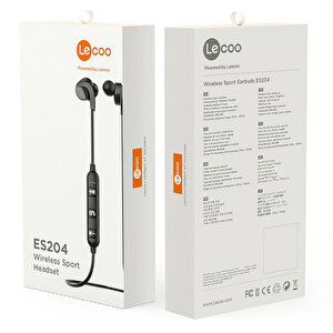 Lenovo Lecoo ES204 Boyun Bantlı Kulak İçi Bluetooth Kulaklık buyuk 5