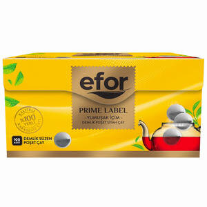Efor Prime Label Demlik Poşet Çay 100'lü
