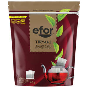 Efor Tiryaki Jumbo Demlik Poşet Çay 25'li