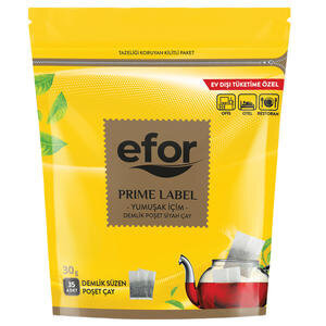Efor Prime Label Demlik Poşet Çay 35'li