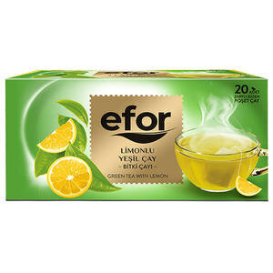 Efor Limonlu Yeşil Çay 20'li