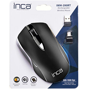 Inca IWM-390RT Kablosuz Şarj Edilebilir Sessiz Mouse buyuk 2