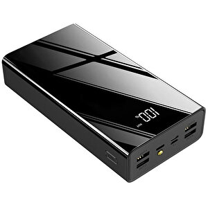 Sprange SR-P7 50000 mAh 4 USB Çıkışlı Led Göstergeli ve Fenerli Powerbank buyuk 1