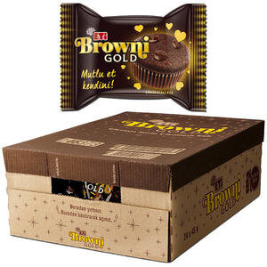 Eti Brownie Gold Çikolatalı Kek 45 gr 24'lü
