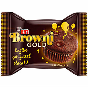 Eti Brownie Gold Çikolatalı Kek 45 gr 24'lü Koli buyuk 1