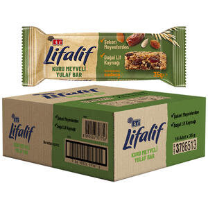 Eti Lifalif Meyveli Müsli Bar 35 g 12'li