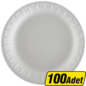 Anı Köpük Tabak 20 cm 100'lü
