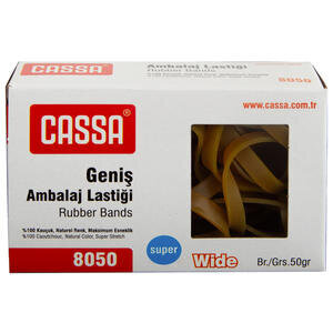 Cassa Geniş Paket Lastiği Kauçuk 50 gr Geniş