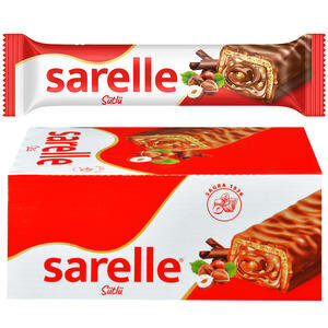Sarelle Sütlü Gofret 33 gr 20'li