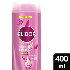 Elidor Saç Bakım Şampuanı Güçlü ve Parlak 400 ML buyuk 3