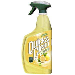 Quıck&Clean Yüzey Temizliği Limon Mutfak 1 L buyuk 1