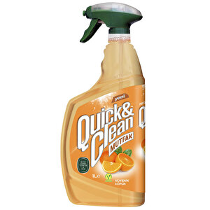 Quıck&Clean Yüzey Temizleyici Portakal Mutfak 1 LT buyuk 1