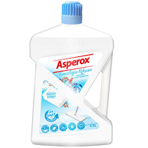 Asperox Parfümlü Yüzey Temizleyici Temizliğin Kokusu Beyaz Sabun 2,5 LT buyuk 1