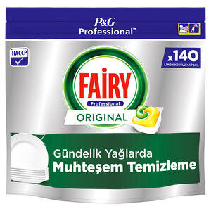 Fairy Hepsi Bir Arada Bulaşık Makinesi Deterjanı 140'lı