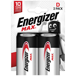 Energizer Max D Boy 2'li  Alkalin Pil buyuk 1