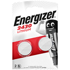 Energizer Lithium CR2430 2'li Pil buyuk 1
