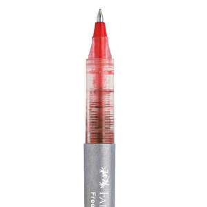 Faber Castell Free Ink Roller Kalem 0.7 mm Kırmızı buyuk 2