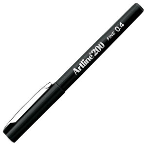 Artline 200N Fineliner Kalem 0.4 mm Siyah buyuk 4