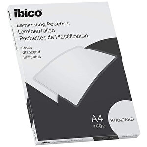 Leitz IBICO Laminasyon Filmi 125 Mikron Şeffaf A4 100'lü Paket buyuk 1