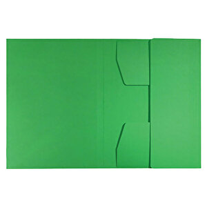 Leitz Recyle Karton Kilitli İnce Dosya Yeşil buyuk 3
