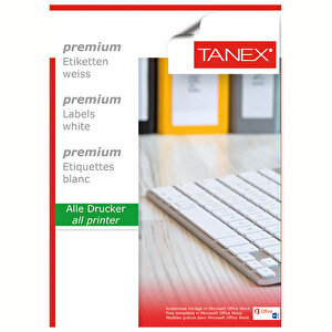 Tanex Tw-2001 Beyaz Sevkiyat ve Lojistik Etiketi 199,6 mm x 289,1 mm buyuk 2