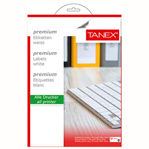 Tanex Tw-2102 Beyaz Sevkiyat ve Lojistik Etiketi 210 mm x 148,5 mm buyuk 2