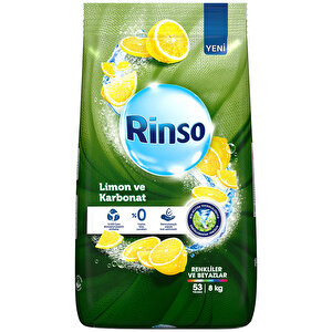 Rinso Toz Deterjan Limon Karbonat 8 Kg buyuk 1