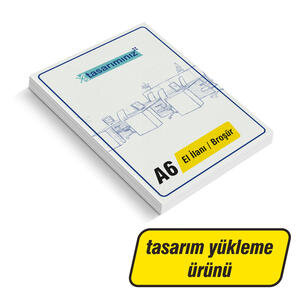 A6 El İlanı Kendi Tasarımı Yükle