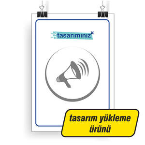 Poster 32 x 47 cm - Kendi Tasarımını Yükle 