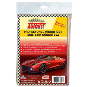 Autokit Fa1-820 Sentetik Güderi Oto Temizlik Bezi 50 cm x 70 cm