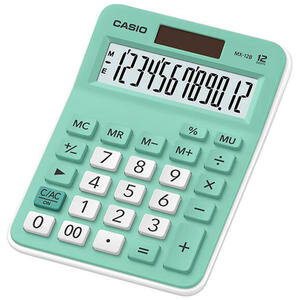 Casio MX-12B-LB 12 Haneli Açık Yeşil Hesap Makinesi