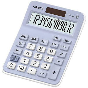 Casio MX-12B-LB Masaüstü Hesap Makinesi 12 Haneli Açık Mavi
