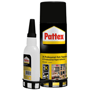Pattex 2k Aktivatörlü Hızlı Yapıştırıcı 400 ml + 70 ml buyuk 1