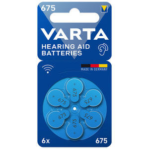 Varta V675 İşitme Cihazı Pili