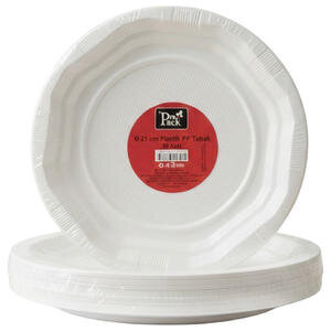 Plastik Tabak 21 cm 100'lü