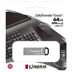 Kingston 64GB USB Bellek DTKN USB3.2 buyuk 3