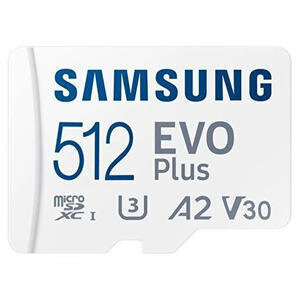 Samsung Evo Plus 512 GB Micro SD Hafıza Kartı MB-MC512KA