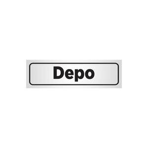 Depo Uyarı Levhası