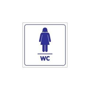 Wc Bayan Uyarı Levhası
