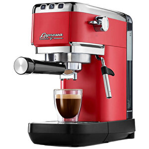 Tchibo Lapressa Manuel Espresso Makinesi Kırmızı buyuk 1