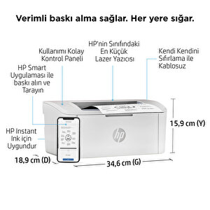 HP LaserJet M111w Printer buyuk 6