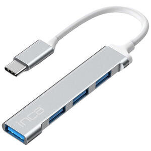 Inca IUSB-04T Type-C Girişli 4 Port 3.0 Usb Çoklayıcı