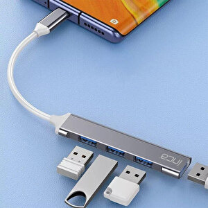 Inca IUSB-04T Type-C Girişli 4 Port 3.0 Usb Çoklayıcı buyuk 6