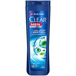 Clear Men Şampuan Cool 3 IN 1 350 ML buyuk 1