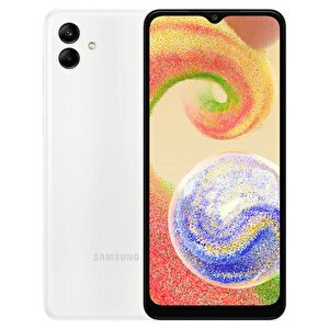 Samsung Galaxy A04 128 GB Beyaz Akıllı Telefon buyuk 1
