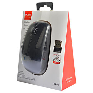 Bood OM-64 Kablosuz Mouse Siyah buyuk 7