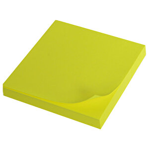 Kores Yapışkanlı Not Kağıdı 75 mm x 75 mm Neon Sarı 100 Yaprak buyuk 4