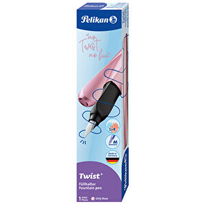 Pelikan Twist P457 Dolma Kalem Metalik Pembe buyuk 5